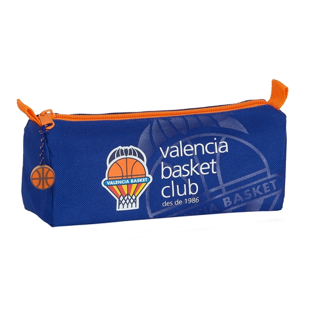Safta Valencia Basket Portatodo - Cremallera - 1.2L - 210x70x80mm - Color Azul Oscuro 1