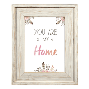 Hama Nivala Marco de Fotos 13x18cm - Formato Retrato - Madera - 19.2x24.2x1.6cm - Color Blanco