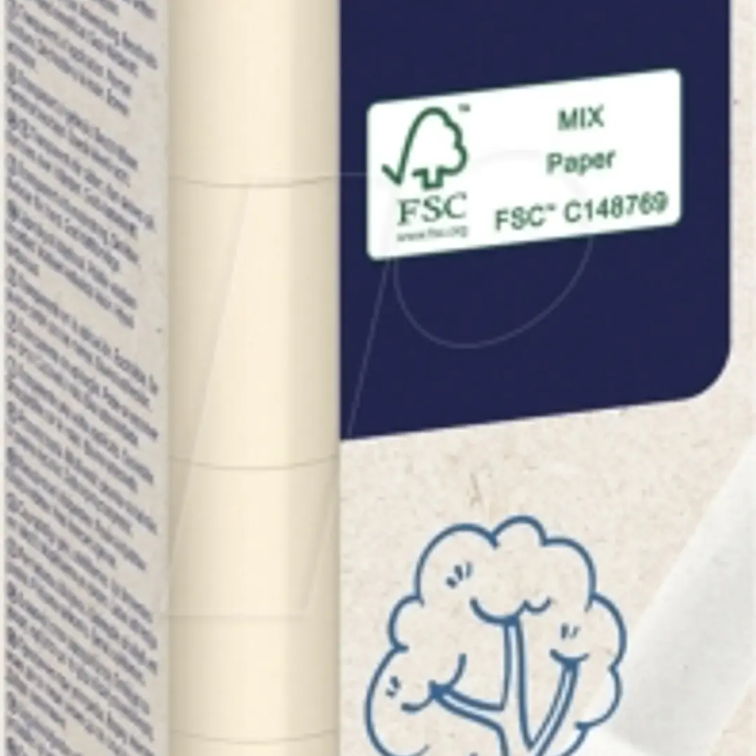 Tesa Paper Pack de 8 Cintas Adhesivas de Papel 19mm x 10 Metros - Casi Invisible en Superficies de Color Claro - Se puede Cortar con la Mano y Escribi 1