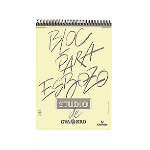 Canson Bloc de Dibujo para Esbozo de 100 Hojas A4 90grs - 21x29.7cm - Color Blanco