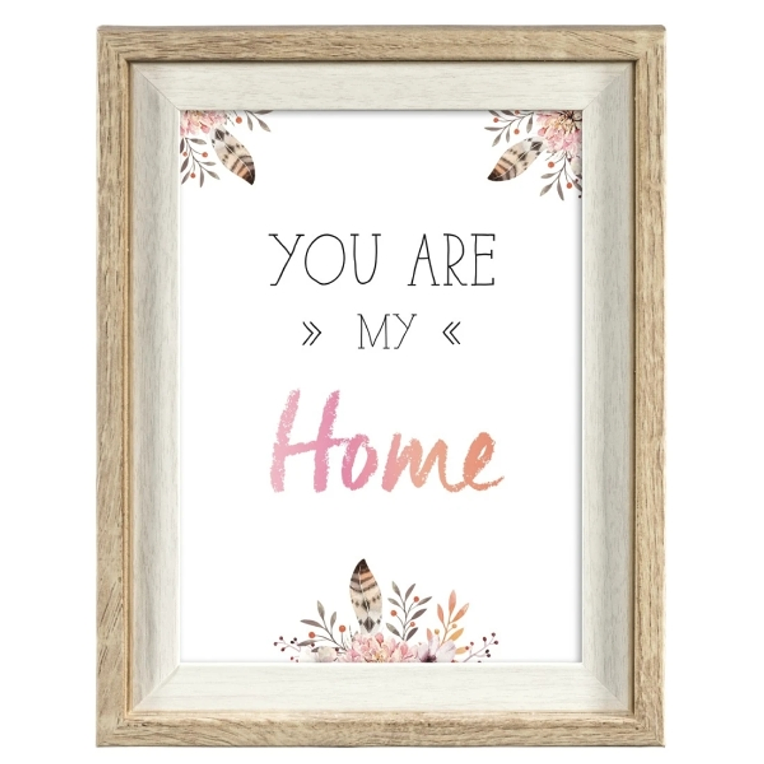 Hama Falun Marco de Fotos 13x18cm - Formato Retrato - Madera MDF - 16.8x21.8x1.6cm - Color Marron 1