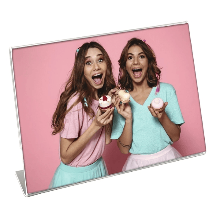 Hama Marco de Fotos 13x18cm - Formato Apaisado - Acrilico - Color Transparente 1