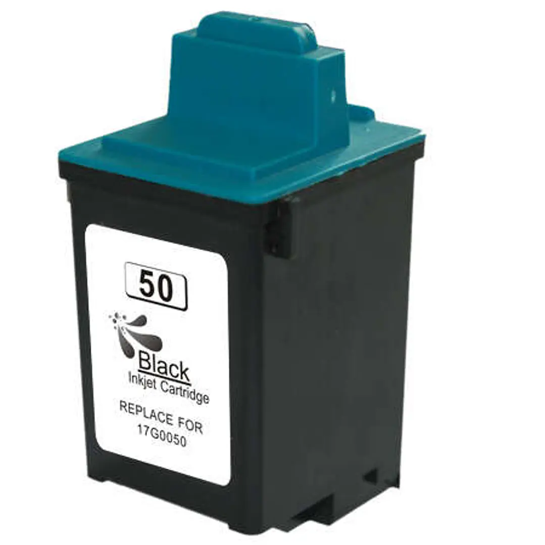 Lexmark 50/70 Negro Cartucho de Tinta Generico - Reemplaza 17G0050E/12AX970E 1