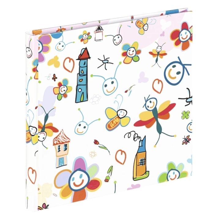 Hama Kritzelkratzel Album de Fotos - 30 Paginas Blancas - Tapa Plastificada - 18x18cm - Multicolor 1