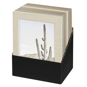 Hama Nature Marco de Fotos 13x18cm - Formato Retrato - Madera MDF - 16x21x1.3cm - Colores Surtidos