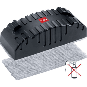 Nobo Pack de 10 Almohadillas de Recambio para Borrador de Pizarra Blanca Nobo 34531159 y 34533421