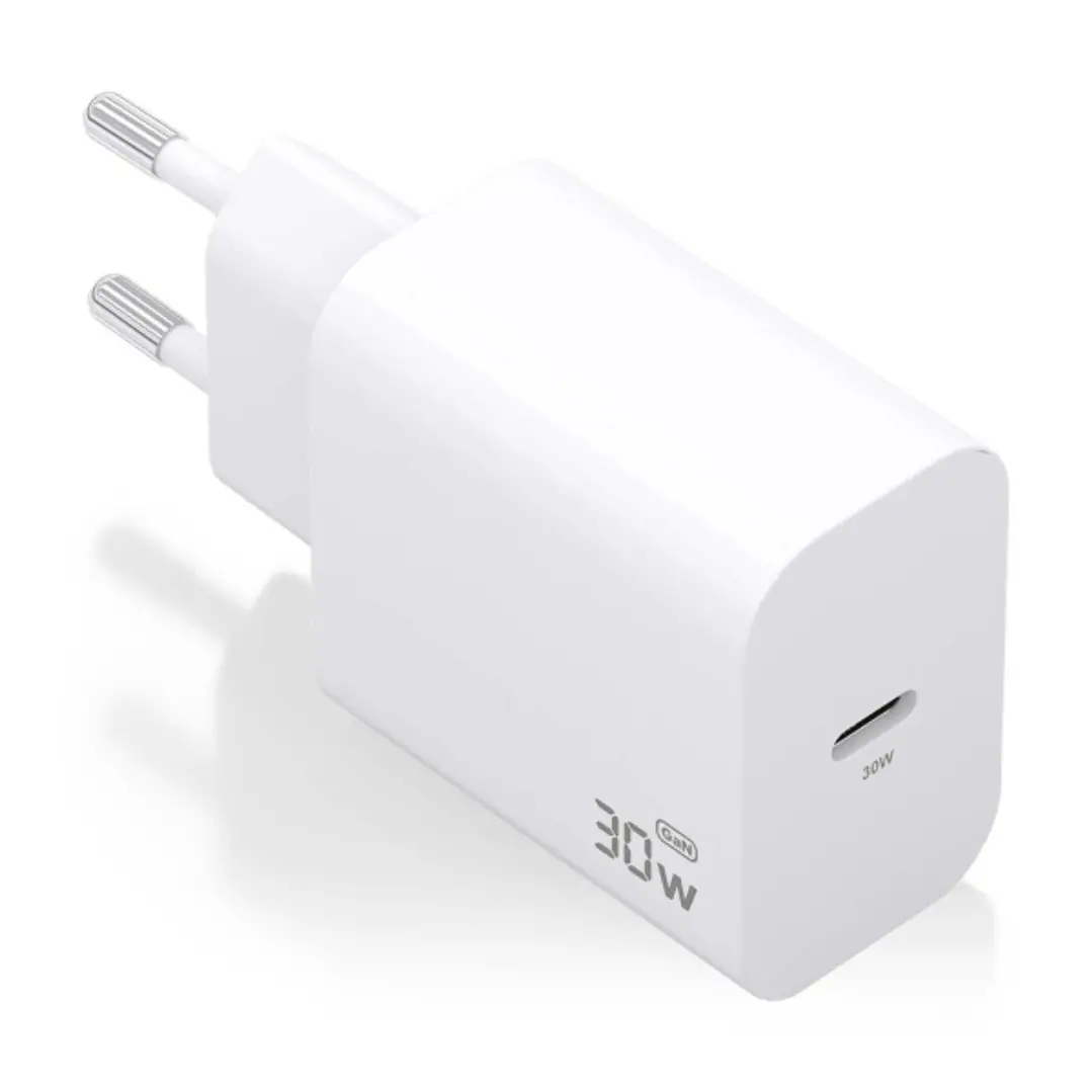 Aisens Cargador GaN 30W - USB-C PD3.0 - Color Blanco 1