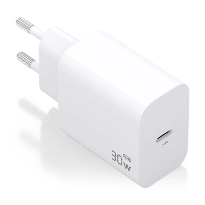 Aisens Cargador GaN 30W - USB-C PD3.0 - Color Blanco 1