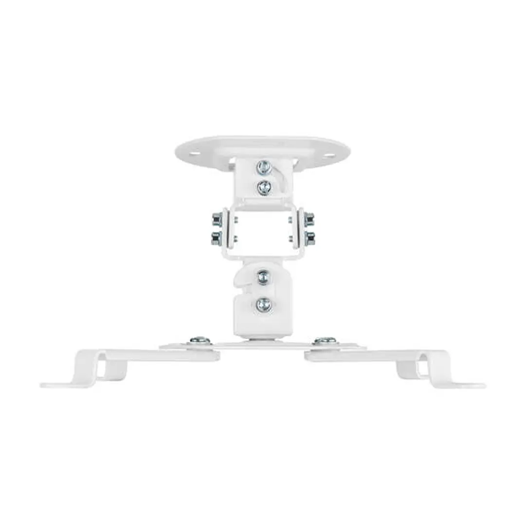 Aisens Soporte Universal Giratorio - Inclinable de Techo para Proyector - Hasta 13.5Kg - Color Blanco 1