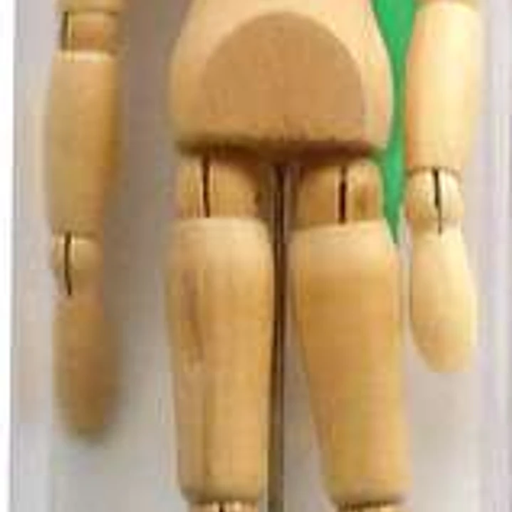 Daler Rowney Simply Maniqui de Madera Articulado 8x8cm 1