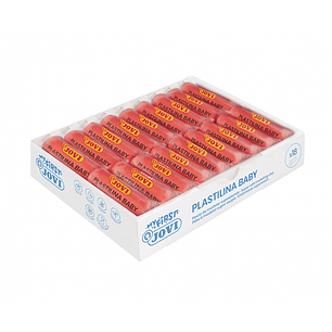 Jovi Baby Caja de 18 Pastillas de Plastilina 38gr - Pasta Modelar Super Blanda - Estimula Creatividad y Sensibilidad Tactil - Fortalece Musculos de De
