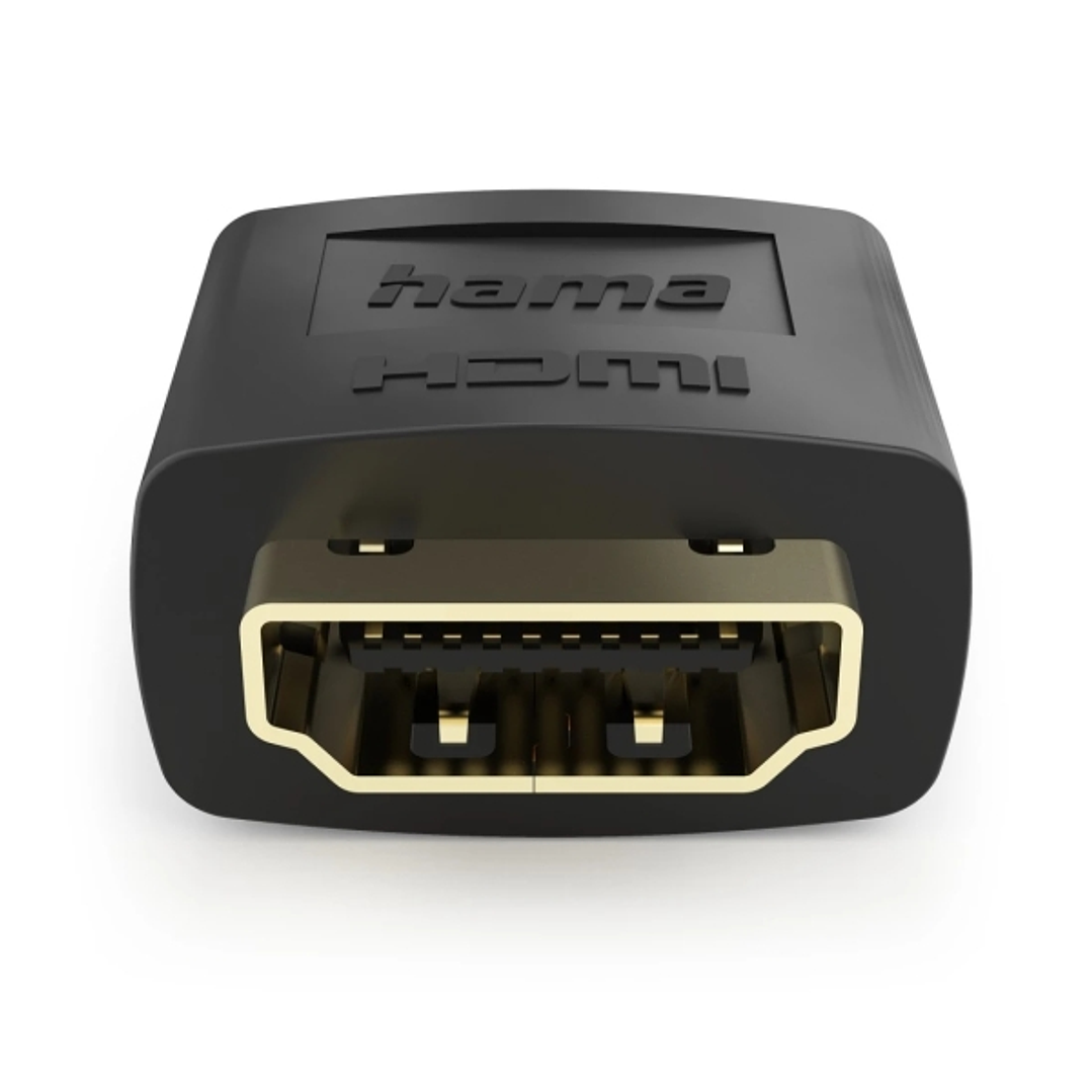 Hama Essential Adaptador HDMI 8K - Doble Hembra - Color Negro 1