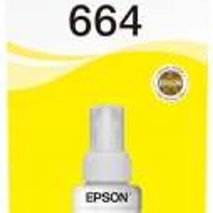 Epson T6644 Amarillo Botella de Tinta Original - C13T664440 1