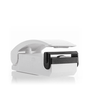 Innovagoods Selladora de Bolsas con Iman - Sellado Hermetico - Prolonga la Conservacion de Alimentos - Funciona con Pilas - Portatil - 9.5x4x4cm - Col
