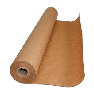 Fabrisa Rollo de Papel Kraft Verjurado 70gr 1x25m - Color Marron