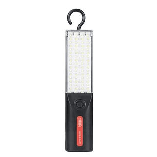 XO YH17 Linterna LED con Iman y Gancho - Carga Solar - Color Negro