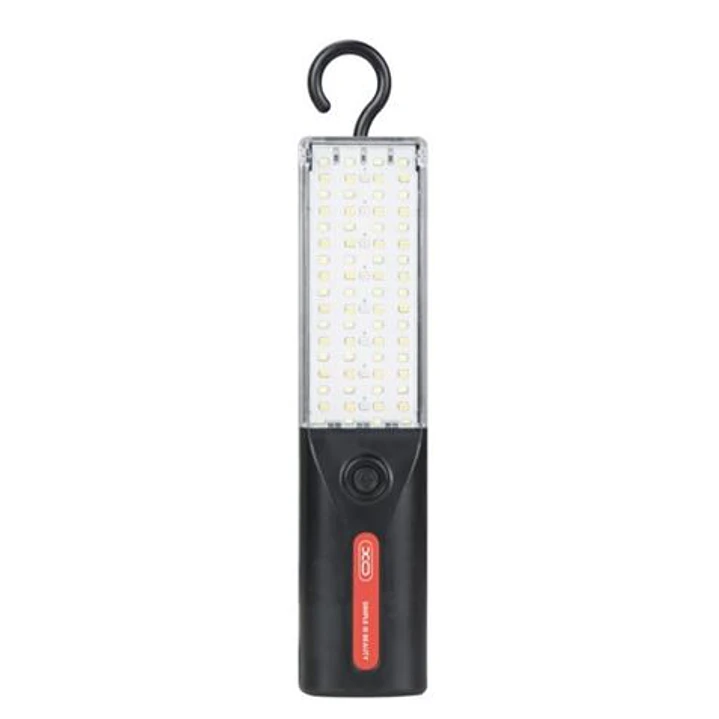 XO YH17 Linterna LED con Iman y Gancho - Carga Solar - Color Negro 1