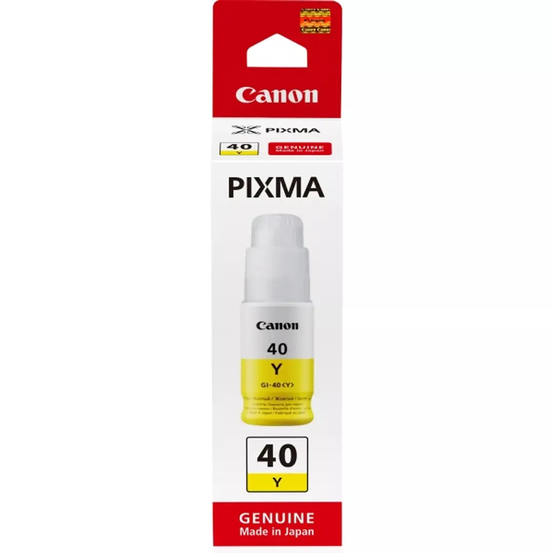 Canon GI40 Amarillo Botella de Tinta Original - GI40Y/3402C001 1
