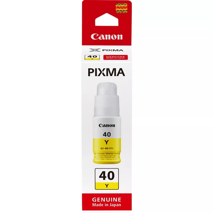 Canon GI40 Amarillo Botella de Tinta Original - GI40Y/3402C001 1