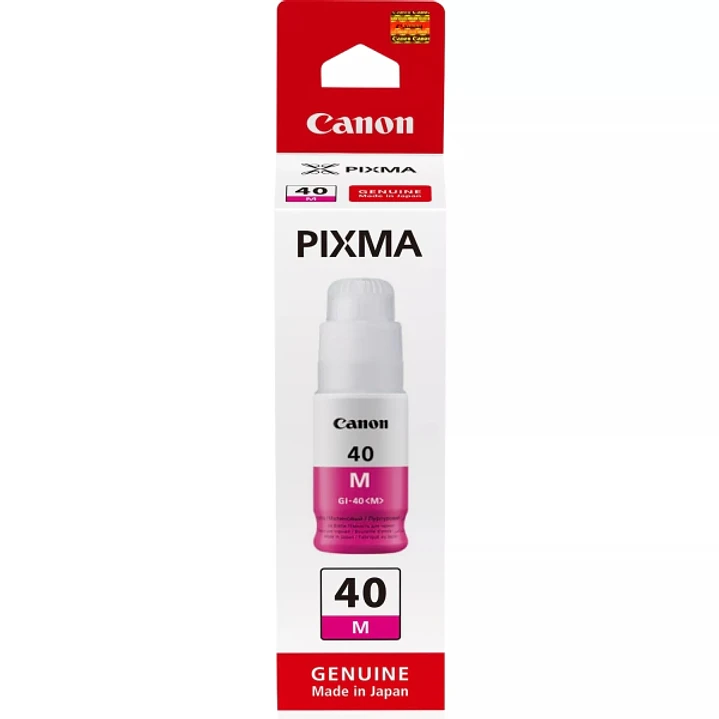 Canon GI40 Magenta Botella de Tinta Original - GI40M/3401C001 1