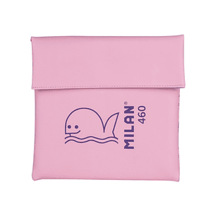 Milan Coleccion 460 Bolsa Isotermica Porta Alimentos 0.3L - Forro Interior Isotermico - Color Rosa