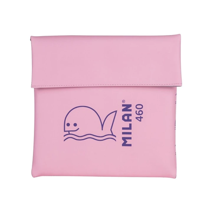 Milan Coleccion 460 Bolsa Isotermica Porta Alimentos 0.3L - Forro Interior Isotermico - Color Rosa 1