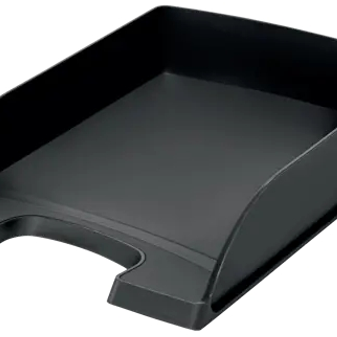 Leitz Plus Standard Bandeja de Sobremesa Portadocumentos - Formato A4 - Color Negro 1