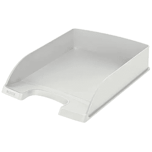 Leitz Plus Standard Bandeja de Sobremesa Portadocumentos - Formato A4 - Color Gris Claro