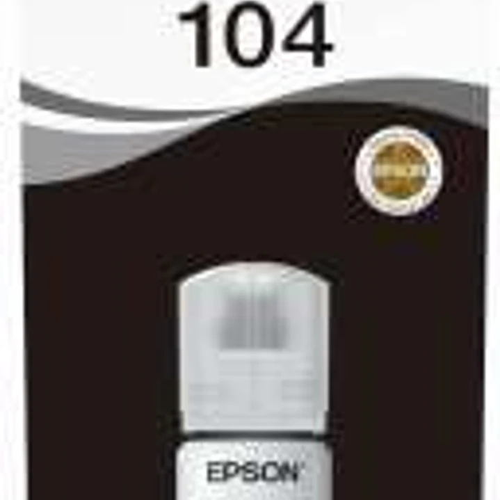 Epson 104 Negro Botella de Tinta Original - C13T00P140 1