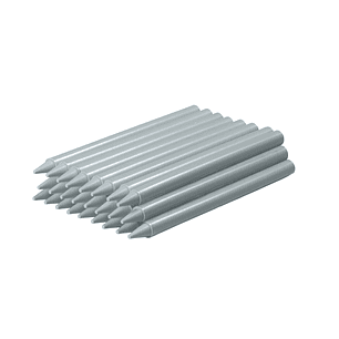 Jovi Plasticolor Estuche de 25 Ceras Plasticas - Resistentes - No Manchan - Agradable de Rayar - Acabado Brillante - Mezclables - Duraderas - Color Gr