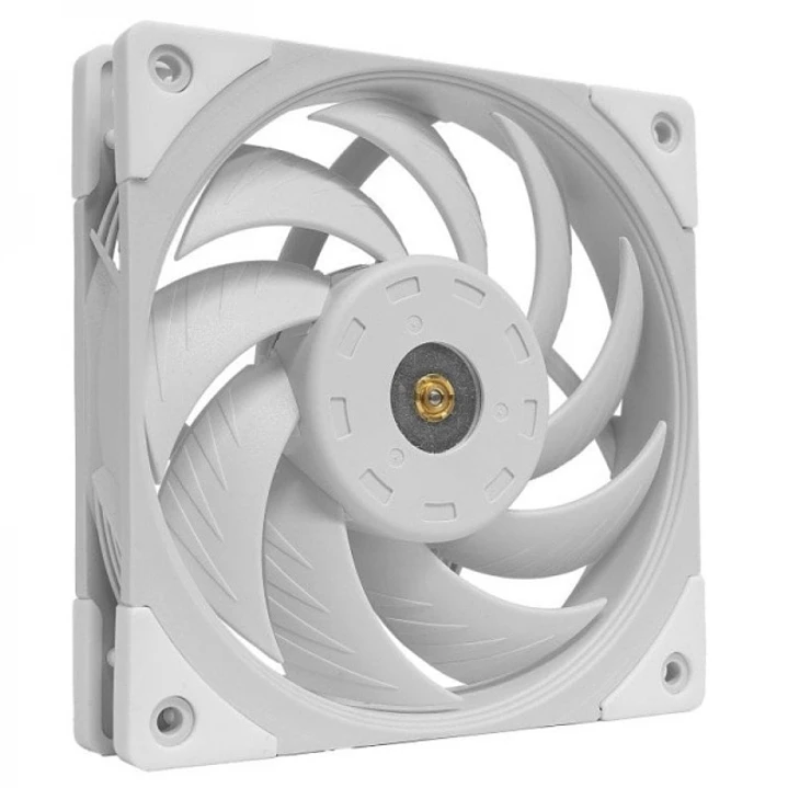 Mars Gaming MF-NC Ventilador para PC - Aspas Hibridas - Operacion Silenciosa - Rodamiento FDB - Control PWM - Flujo de Aire Optimo - Color Blanco 1