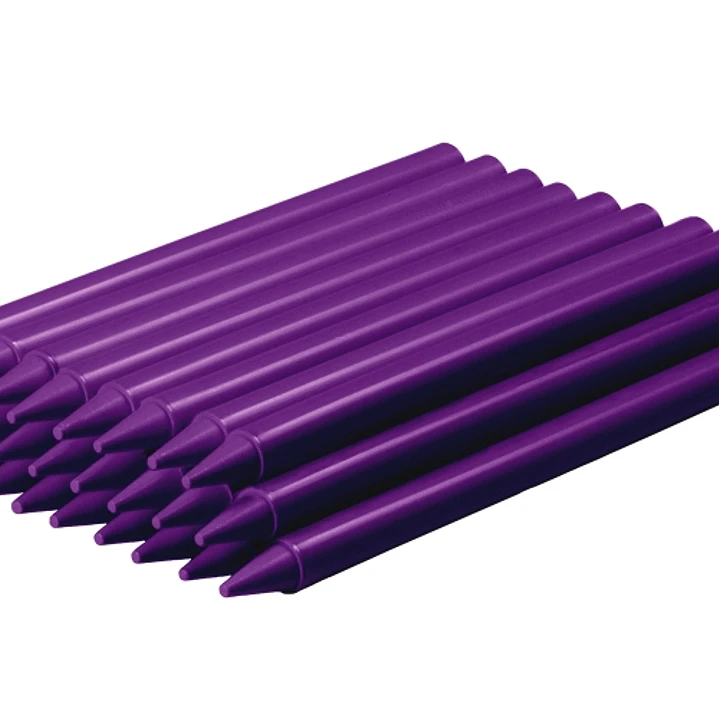 Jovi Plasticolor Estuche de 25 Ceras Plasticas - Resistentes - No Manchan - Agradable de Rayar - Acabado Brillante - Color Morado 1