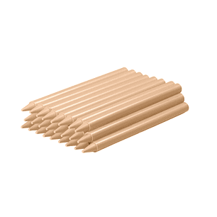 Jovi Plasticolor Estuche de 25 Ceras Plasticas - Resistentes - No Manchan - Agradable de Rayar - Acabado Brillante - Gran Duracion - Color Naranja