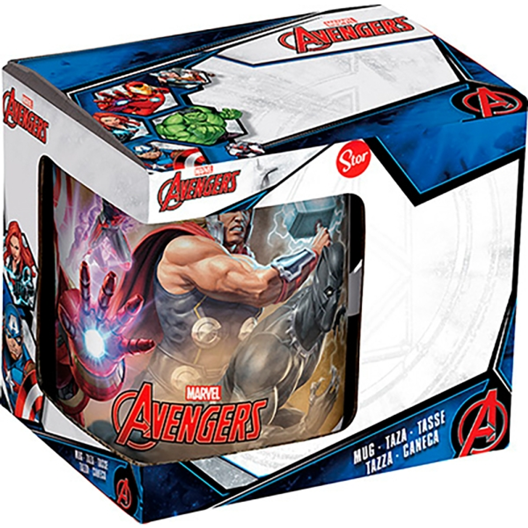Safta Avengers Infinity Taza Ceramica de 325ml - Apta para Lavavajillas - Apta para Microondas - 1.7x8.7x10cm - Multicolor 1