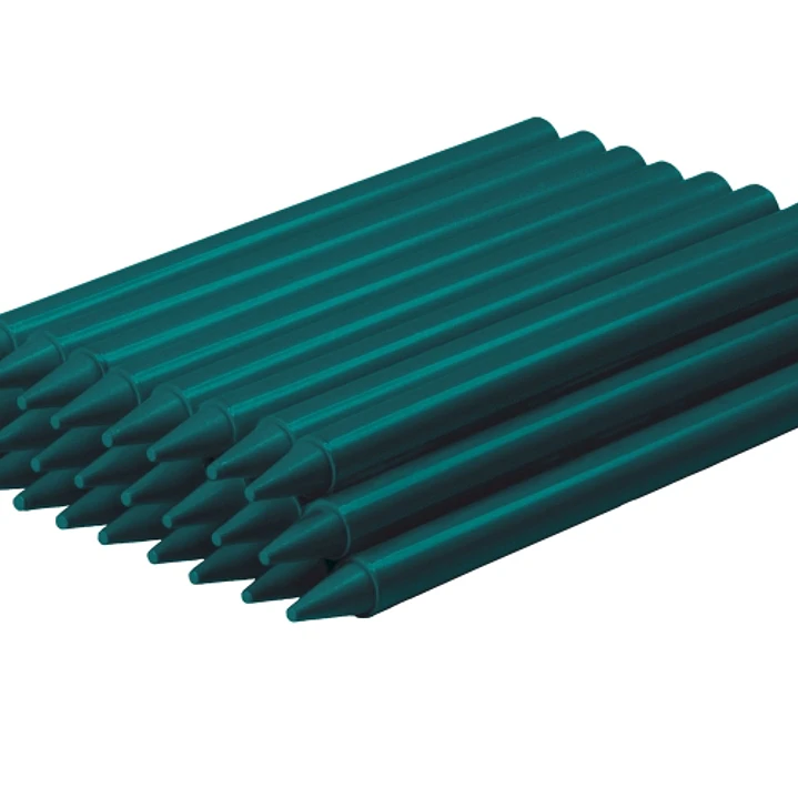 Jovi Plasticolor Estuche de 25 Ceras Plasticas - Resistentes - No Manchan - Agradable de Rayar - Acabado Brillante - Gran Duracion - Color Verde 1