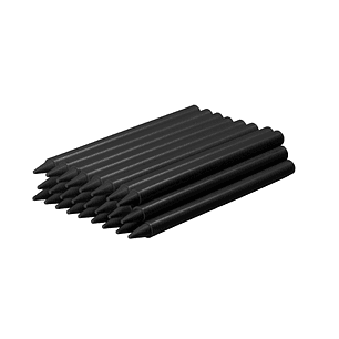 Jovi Plasticolor Estuche de 25 Ceras Plasticas - Resistentes - No Manchan - Agradable de Rayar - Acabado Brillante - Gran Duracion - Color Negro