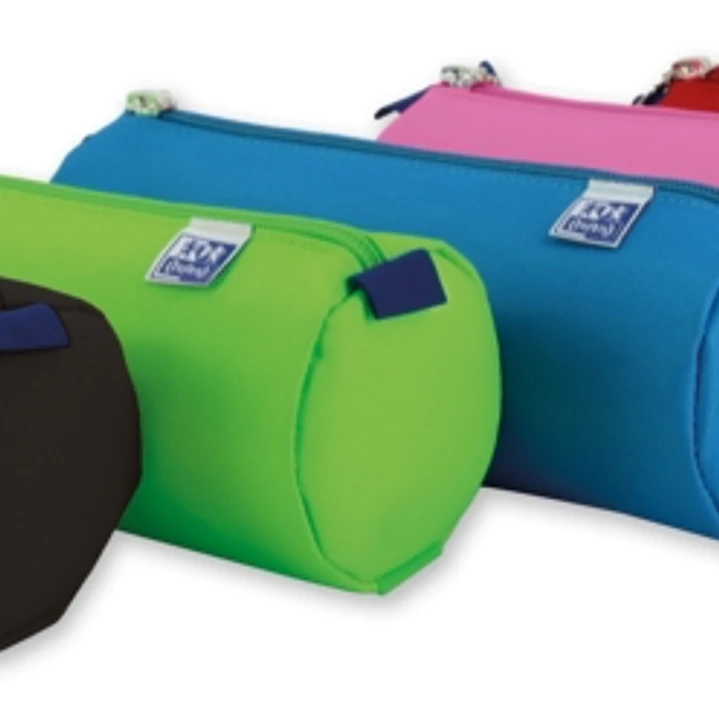 Oxford Kangoo Kids Estuche Redondo Grande - Poliester Resistente - Colores Surtidos 1