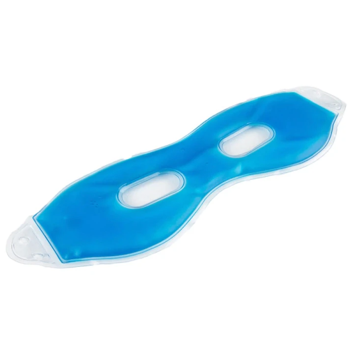 Innovagoods Ageyes Antifaz Relajante - Efecto Frio y Calor - PVC - Gel de Silicona - 23x7cm - Color Azul 1