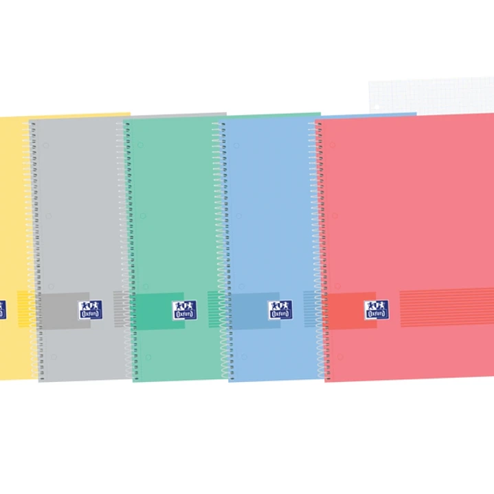 Oxford & You Europeanbook A4+ Tapa Extradura - Cuaderno con 100 Hojas - Tamaño A4+ - 5x5 con 2 Margenes 1