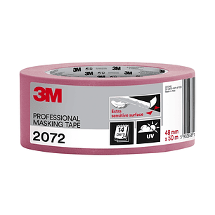 3M Cinta de Enmascarar - 48mm x 50m - Color Rosa