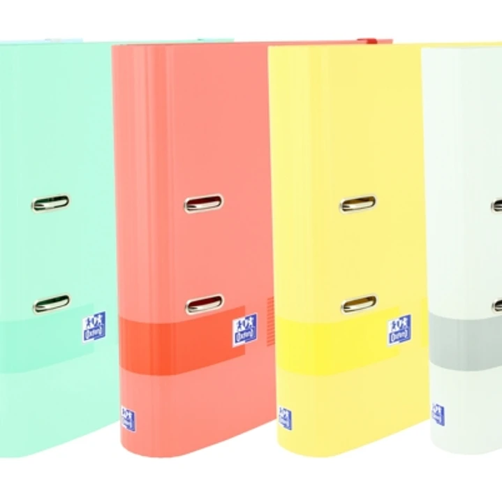 Oxford & You A4+ Archivador Palanca Lomo 70mm - Tapa Extradura Resistente - Mecanismo de Palanca para Facil Acceso - Colores Surtidos 1