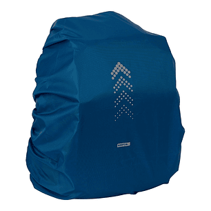 Safta Funda Impermeable para Mochila 64L - Goma Elastica Ajustable - Reflectante - Compatible con Mochilas Grandes - Visibilidad - 320x400x500mm - Col