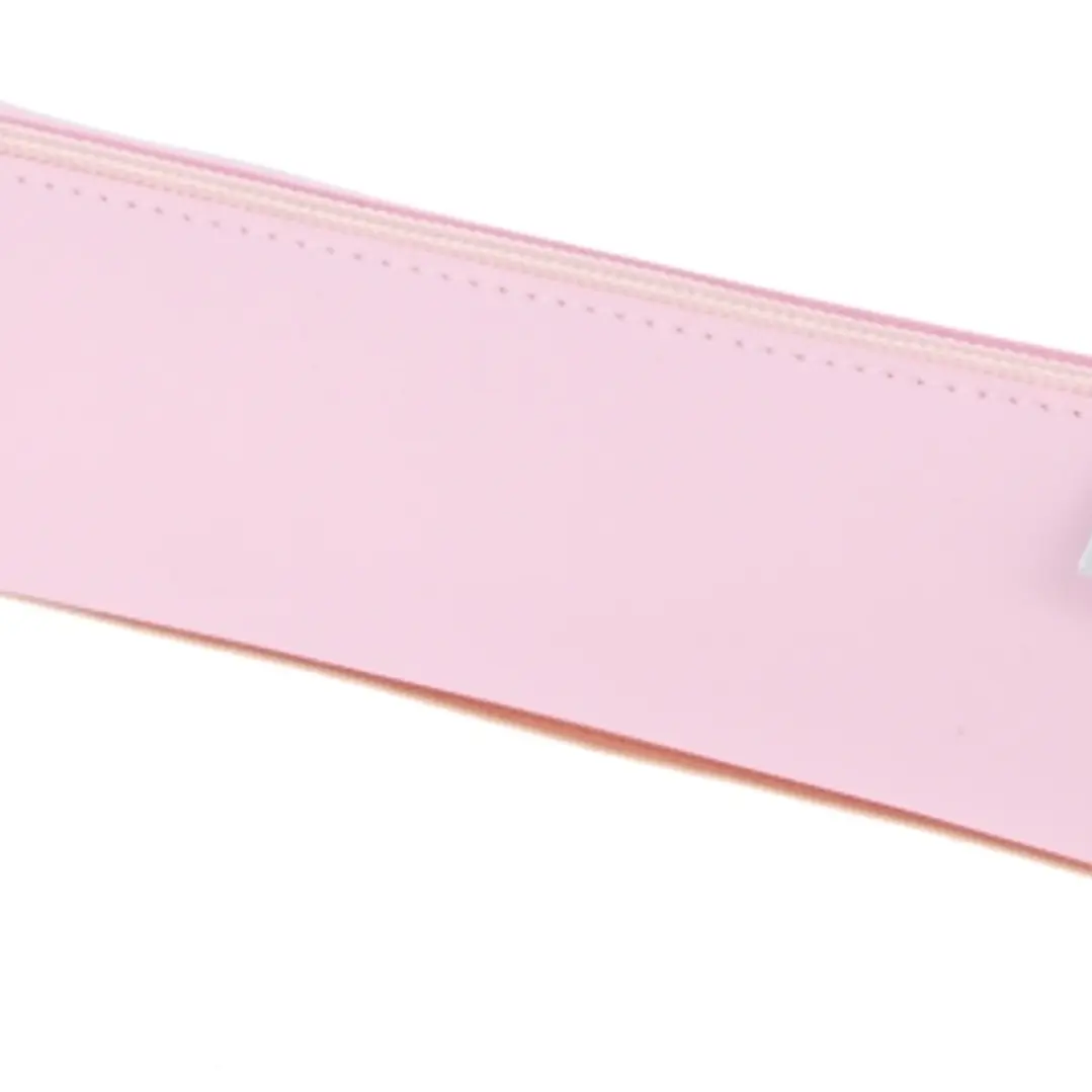 Oxford Live & Go Estuche Cuadrado Pequeño - Material Acolchado - Goma Elastica para unirlo al Cuaderno - Color Rosa 1