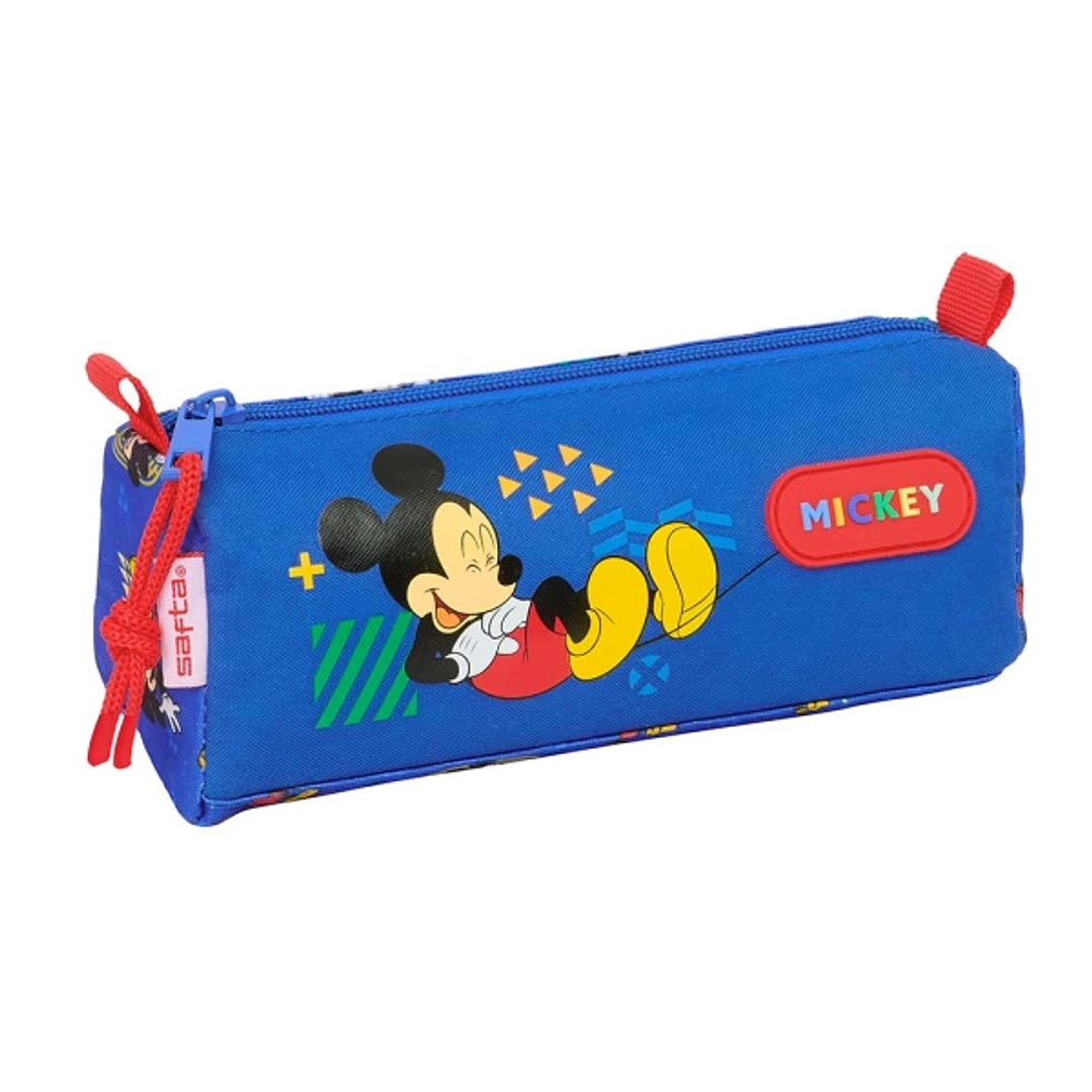 Safta Mickey Mouse Today Portatodo - Cremallera - 1.20L - 210x70x80mm - Color Azul 1