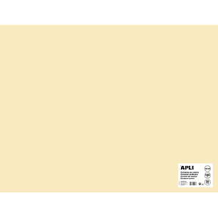 Apli Cartulina Marfil 50 x 65cm 170g 25 Hojas