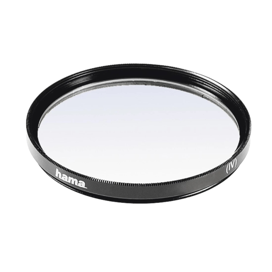 Hama Filtro Ultravioleta de 52mm Recubrimiento Doble - Cristal Optico - Color Negro 1