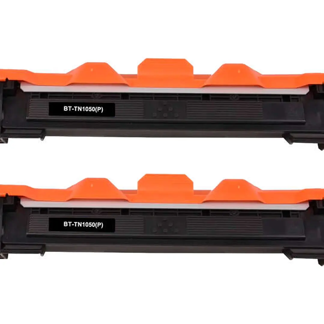 Brother TN1050 Negro Pack de 2 Cartuchos de Toner Genericos 1
