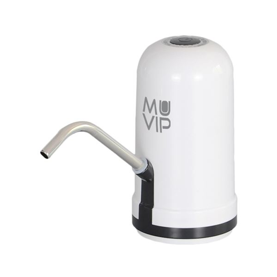 Muvip MV0636 Dispensador de Agua Portatil - Adaptadores para Garrafas de Hasta 20 Litros - Bateria Recargable - Compacto - Indicador LED 1