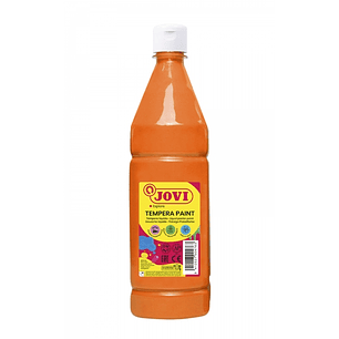 Jovi Tempera Paint Tempera Liquida 1000ml - Base Agua - Lista para Usar - Alto Poder Cubriente - Secado Rapido - Excelente Rendimiento - Facil Aplicac