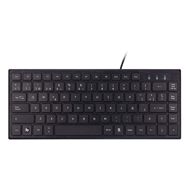 Unykach KB302 Mini Teclado USB con 83 Teclas - Ultraplano - Color Negro 1